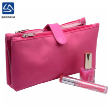 Wholesale custom foldable microfiber basics cosmetic bag